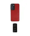 ieg™ Galaxy S23 Plus Kılıf Doruk Asil Koleksiyonu - Siyah 6D Antistatik Mat Seramik Hayalet Nano Ekran Koruyucu