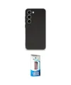 ieg™ Galaxy S23 Plus Kılıf Kozmos Yansıma Özel Seri - Siyah 5D Eko Cam Ekran Koruyucu