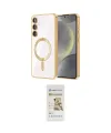 ieg™ Galaxy S23 Plus Kılıf Nova Işık Özel Seri - Siyah Mat Seramik Nano Ekran Koruyucu