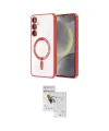 ieg™ Galaxy S23 Plus Kılıf Nova Işık Özel Seri - Siyah Seramik Nano Ekran Koruyucu