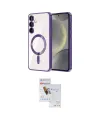 ieg™ Galaxy S23 Plus Kılıf Nova Işık Özel Seri - Siyah Seramik Nano Ekran Koruyucu