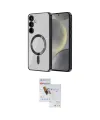 ieg™ Galaxy S23 Plus Kılıf Nova Işık Özel Seri - Siyah Seramik Nano Ekran Koruyucu