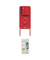 ieg™ Galaxy S23 Plus Kılıf Vadi Form Prime - Siyah 20D Premium Cam Ekran Koruyucu