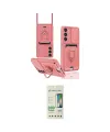 ieg™ Galaxy S23 Plus Kılıf Vadi Form Prime - Siyah 20D Premium Cam Ekran Koruyucu