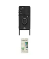 ieg™ Galaxy S23 Plus Kılıf Vadi Form Prime - Siyah 20D Premium Cam Ekran Koruyucu