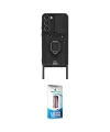 ieg™ Galaxy S23 Plus Kılıf Vadi Form Prime - Siyah 5D Eko Cam Ekran Koruyucu
