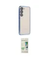 ieg™ Galaxy S23 Plus Kılıf Vadi Minimal - Siyah 20D Premium Cam Ekran Koruyucu