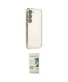 ieg™ Galaxy S23 Plus Kılıf Vadi Minimal - Siyah 20D Premium Cam Ekran Koruyucu