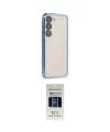 ieg™ Galaxy S23 Plus Kılıf Vadi Minimal - Siyah 5D Hayalet Cam Ekran Koruyucu