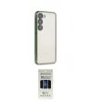 ieg™ Galaxy S23 Plus Kılıf Vadi Minimal - Siyah 5D Hayalet Cam Ekran Koruyucu