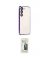 ieg™ Galaxy S23 Plus Kılıf Vadi Minimal - Siyah 6D Mat Seramik Hayalet Nano Ekran Koruyucu