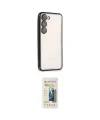 ieg™ Galaxy S23 Plus Kılıf Vadi Minimal - Siyah 6D Mat Seramik Hayalet Nano Ekran Koruyucu