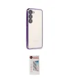 ieg™ Galaxy S23 Plus Kılıf Vadi Minimal - Siyah Hayalet Edge Cam Ekran Koruyucu
