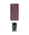 ieg™ Galaxy S23 Plus Kılıf Yankı Serisi - Şeffaf 360 Full Body Arka Koruyucu