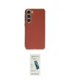 ieg™ Galaxy S23 Plus Kılıf Yankı Serisi - Şeffaf Pasifik Cam Ekran Koruyucu