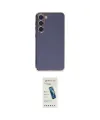 ieg™ Galaxy S23 Plus Kılıf Yankı Serisi - Şeffaf Pasifik Cam Ekran Koruyucu