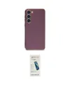 ieg™ Galaxy S23 Plus Kılıf Yankı Serisi - Şeffaf Pasifik Cam Ekran Koruyucu