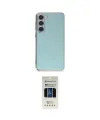 ieg™ Galaxy S23 Plus Kılıf Yankı Serisi - Siyah 5D Hayalet Cam Ekran Koruyucu