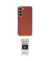 ieg™ Galaxy S23 Plus Kılıf Yankı Serisi - Siyah 5D Hayalet Cam Ekran Koruyucu