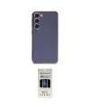 ieg™ Galaxy S23 Plus Kılıf Yankı Serisi - Siyah 5D Hayalet Cam Ekran Koruyucu