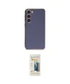 ieg™ Galaxy S23 Plus Kılıf Yankı Serisi - Siyah 6D Mat Seramik Hayalet Nano Ekran Koruyucu