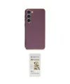 ieg™ Galaxy S23 Plus Kılıf Yankı Serisi - Siyah Mat Seramik Nano Ekran Koruyucu