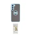 ieg™ Galaxy S23 Plus Kılıf Yörünge Çizgi - Siyah Mat Seramik Nano Ekran Koruyucu