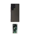ieg™ Galaxy S23 Ultra Kılıf Ahenk Çizgi Serisi - Şeffaf 360 Full Body Arka Koruyucu