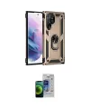 ieg™ Galaxy S23 Ultra Kılıf Ahenk Klasik Koleksiyonu - Siyah Durable Full Glue Curved Cam