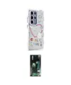 ieg™ Galaxy S23 Ultra Kılıf Ahenk Modern Serisi - Şeffaf 360 Full Body Arka Koruyucu
