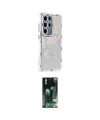 ieg™ Galaxy S23 Ultra Kılıf Ahenk Modern Serisi - Şeffaf 360 Full Body Arka Koruyucu
