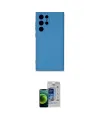 ieg™ Galaxy S23 Ultra Kılıf Ahenk Serisi - Siyah Durable Full Glue Curved Cam