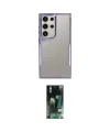 ieg™ Galaxy S23 Ultra Kılıf Akış Çizgi Koleksiyonu - Şeffaf 360 Full Body Arka Koruyucu