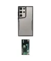 ieg™ Galaxy S23 Ultra Kılıf Akış Çizgi Koleksiyonu - Şeffaf 360 Full Body Arka Koruyucu