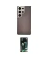 ieg™ Galaxy S23 Ultra Kılıf Eksen Prime - Siyah 360 Mat Full Body Arka Koruyucu