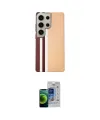 ieg™ Galaxy S23 Ultra Kılıf Eksen Prime - Siyah Durable Full Glue Curved Cam