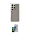 ieg™ Galaxy S23 Ultra Kılıf Eksen Prime - Siyah Durable Full Glue Curved Cam
