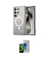 ieg™ Galaxy S23 Ultra Kılıf Nova Asil Prime - Siyah Durable Full Glue Curved Cam
