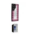 ieg™ Galaxy S23 Ultra Kılıf Odak Klasik Serisi - Siyah Durable Full Glue Curved Hayalet Cam