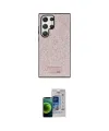 ieg™ Galaxy S23 Ultra Kılıf Vadi Klasik Serisi - Siyah Durable Full Glue Curved Cam