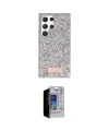 ieg™ Galaxy S23 Ultra Kılıf Vadi Klasik Serisi - Siyah Durable Full Glue Curved Hayalet Cam