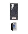 ieg™ Galaxy S23 Ultra Kılıf Vadi Klasik Serisi - Siyah Durable Full Glue Curved Hayalet Cam