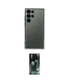 ieg™ Galaxy S23 Ultra Kılıf Vadi Minimal - Şeffaf 360 Full Body Arka Koruyucu