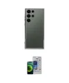 ieg™ Galaxy S23 Ultra Kılıf Vadi Minimal - Siyah Durable Full Glue Curved Cam