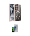 ieg™ Galaxy S23 Ultra Kılıf Yadigar Asil Koleksiyonu - Siyah Durable Full Glue Curved Cam