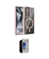 ieg™ Galaxy S23 Ultra Kılıf Yadigar Asil Koleksiyonu - Siyah Durable Full Glue Curved Hayalet Cam