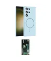 ieg™ Galaxy S23 Ultra Kılıf Yankı Form Serisi - Şeffaf 360 Full Body Arka Koruyucu