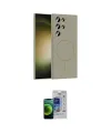 ieg™ Galaxy S23 Ultra Kılıf Yankı Form Serisi - Siyah Durable Full Glue Curved Cam