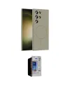 ieg™ Galaxy S23 Ultra Kılıf Yankı Form Serisi - Siyah Durable Full Glue Curved Hayalet Cam