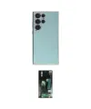 ieg™ Galaxy S23 Ultra Kılıf Yankı Serisi - Şeffaf 360 Full Body Arka Koruyucu